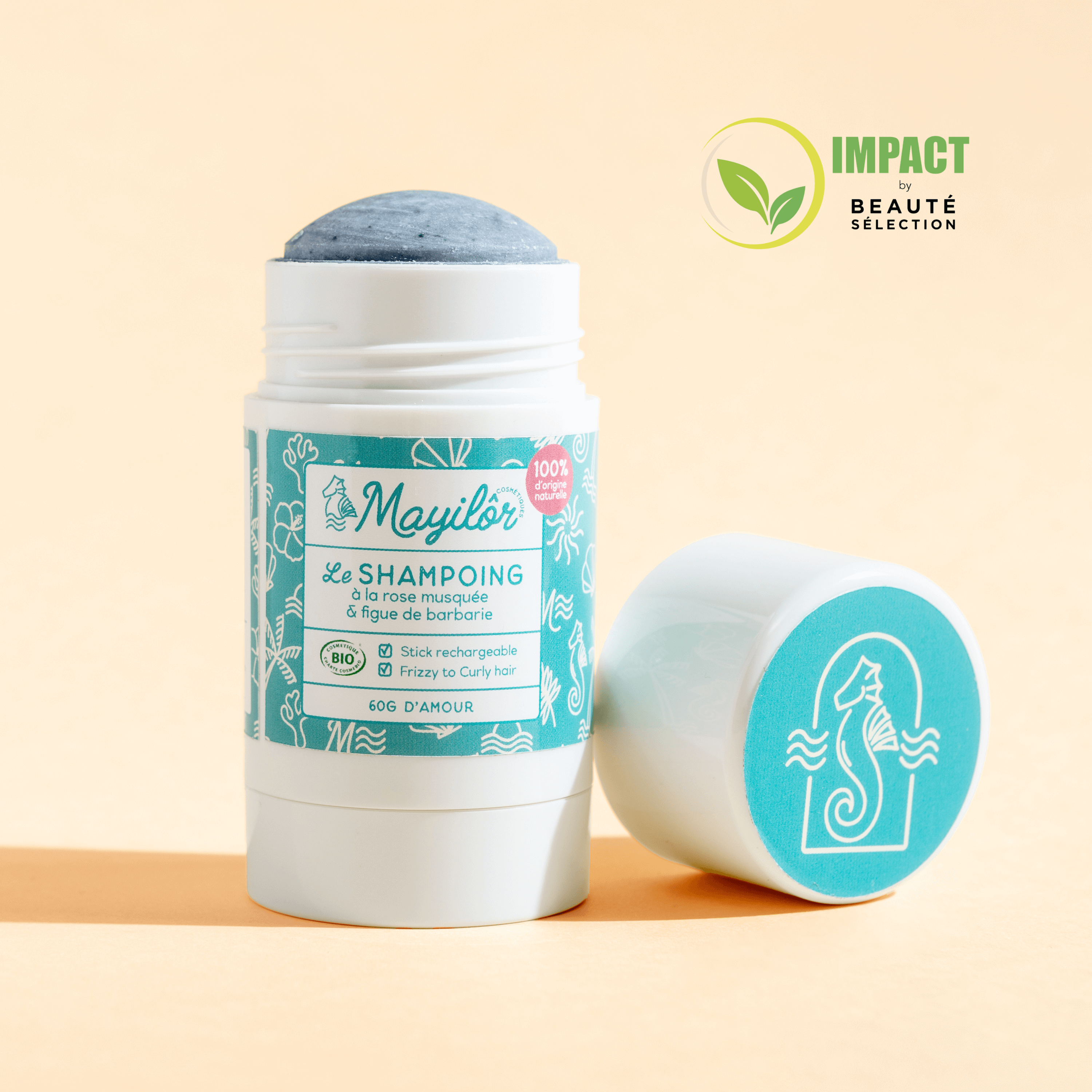 Shampoing doux à la rose musquée